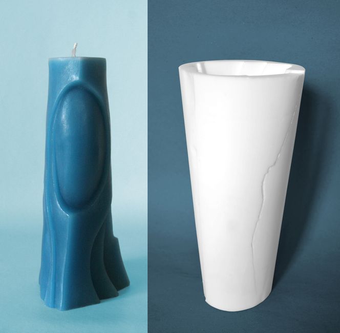 Plastika vysoká ovál - výška 23cm