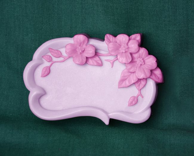 Květinová dekorace 2, velikost 7x7x2,5cm