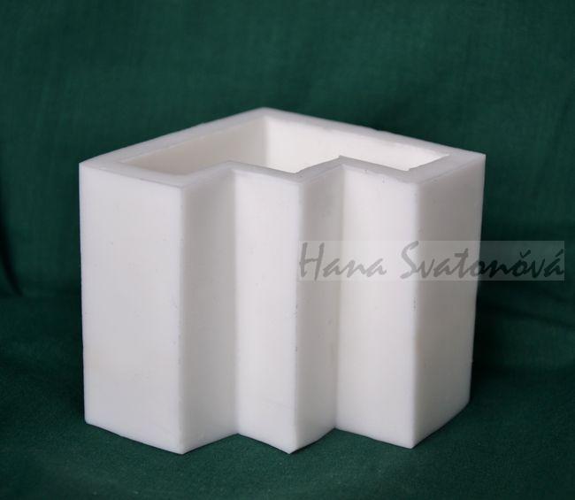 TETRIS 3, nízký rovný, výška 5cm