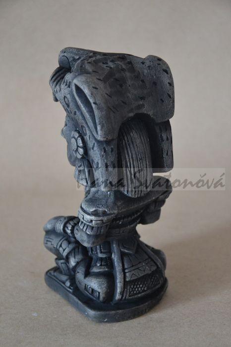 Mayská soška střední - výška 15,5cm