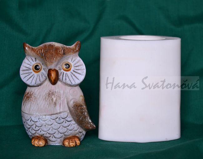 Sova malá - výška 10cm