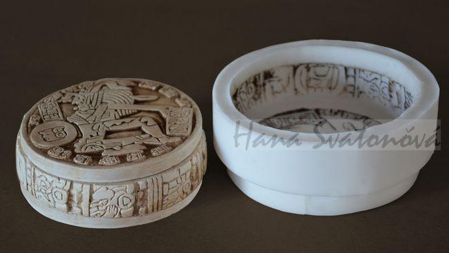 Kruh Mayský kalendář- průměr 12cm