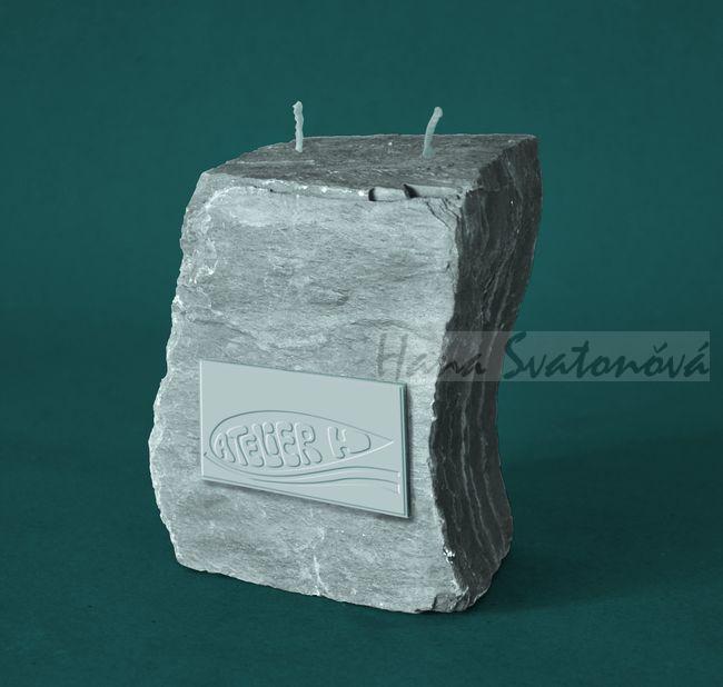 Forma na svíčku Watterfall - výška 12,5cm