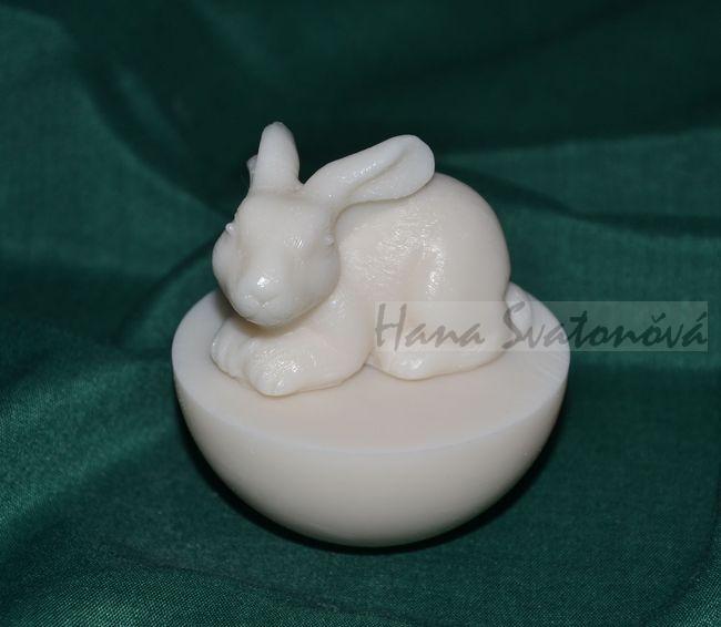 Zajíc (půlkoule) výška 7cm