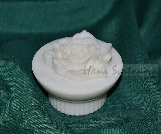 Květ růže (kruh) výška 4cm