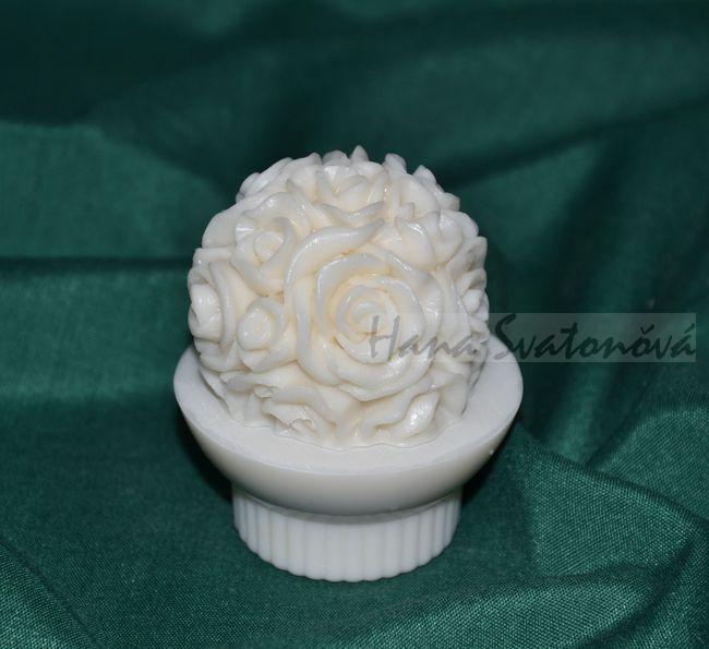 Květ koule (kruh) výška 6,5cm