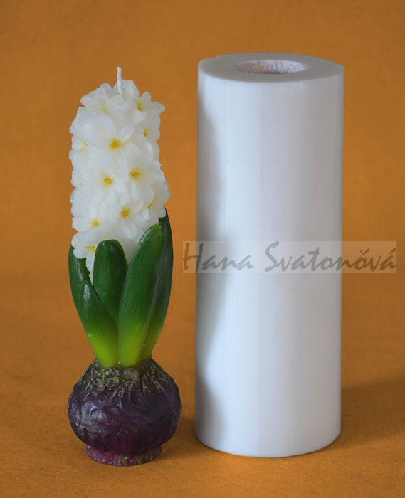 Hyacint - jednodílná forma - výška16,5cm