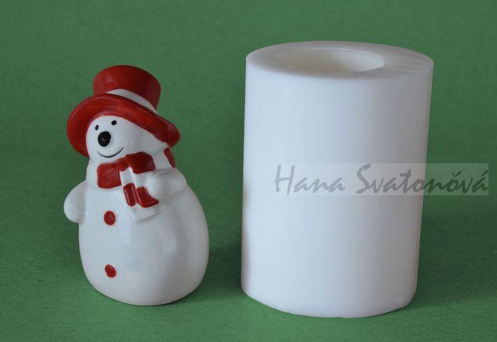 Sněhuláček - výška 8,5cm