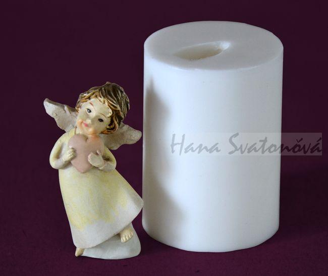 Andělíček letící - výška 6cm