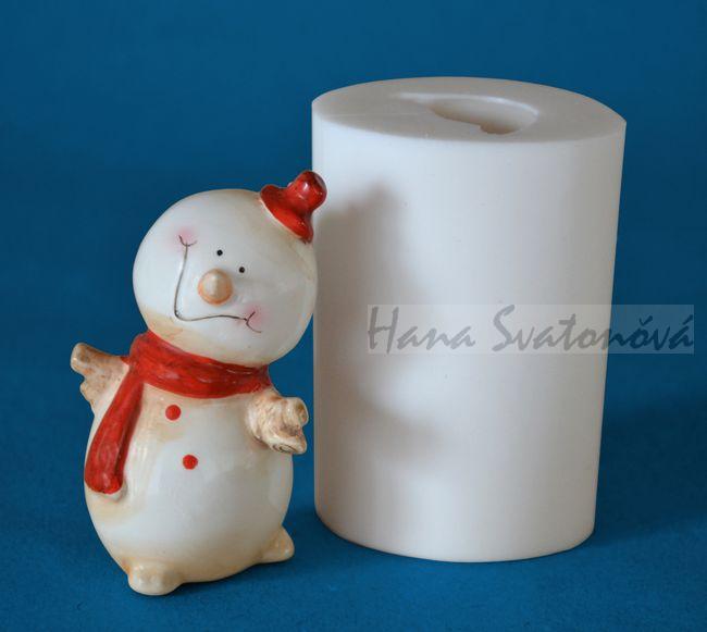 Sněhuláček - výška 9,5cm