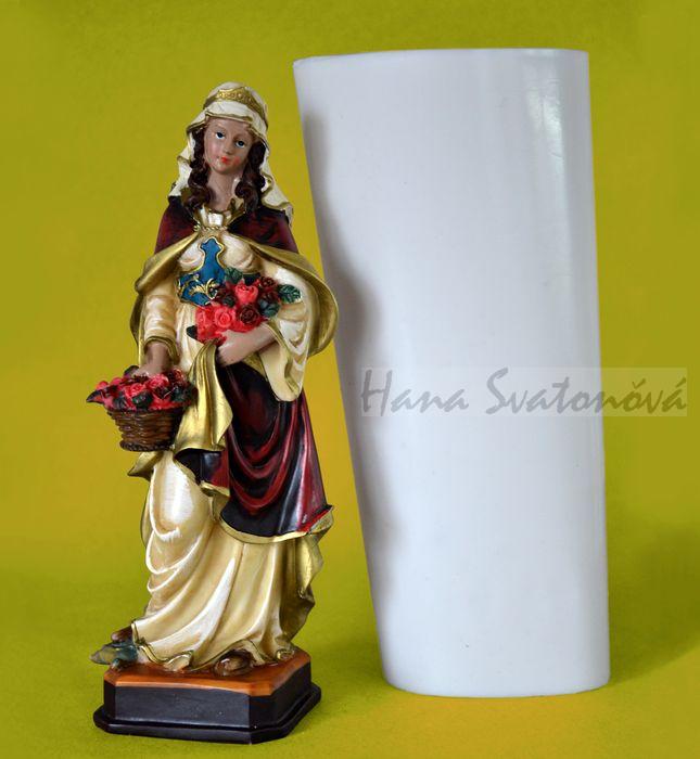 Svatá Alžběta - výška 21cm
