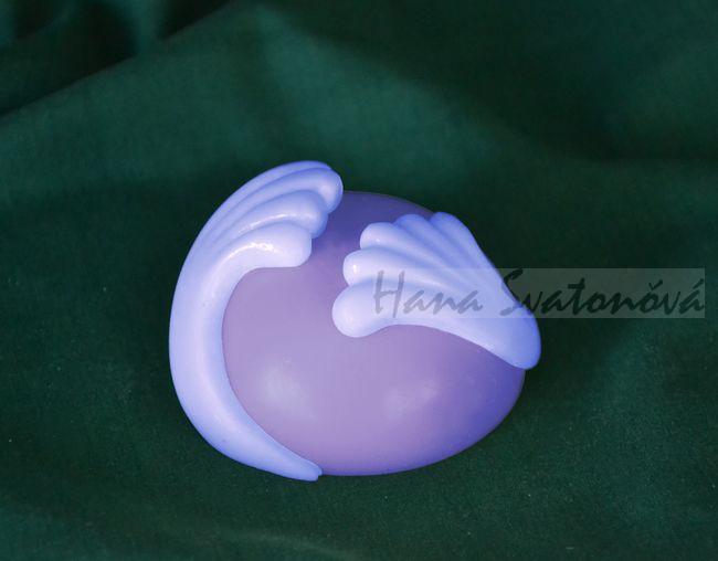 Křídla - Polokoule, průměr 6cm