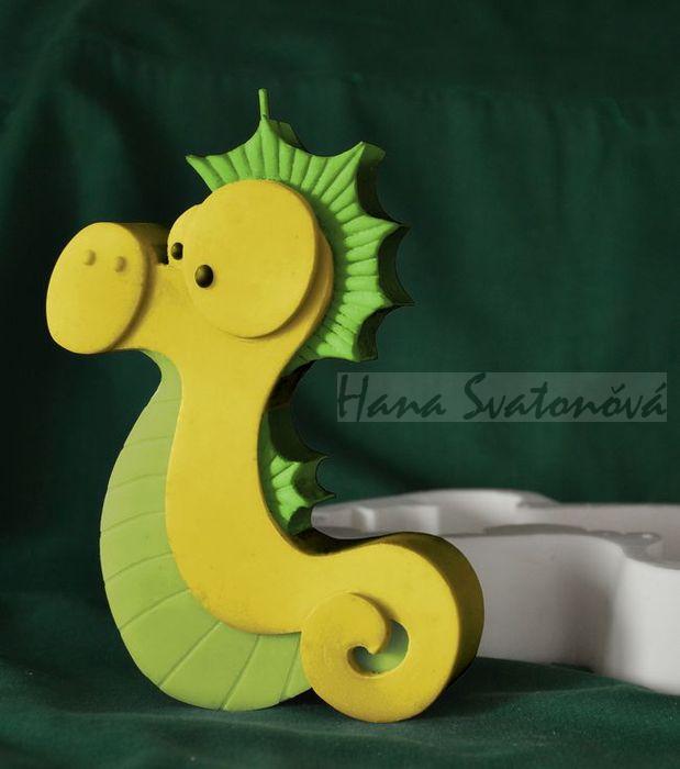 Abstrakce Mořský koník - výška 16cm