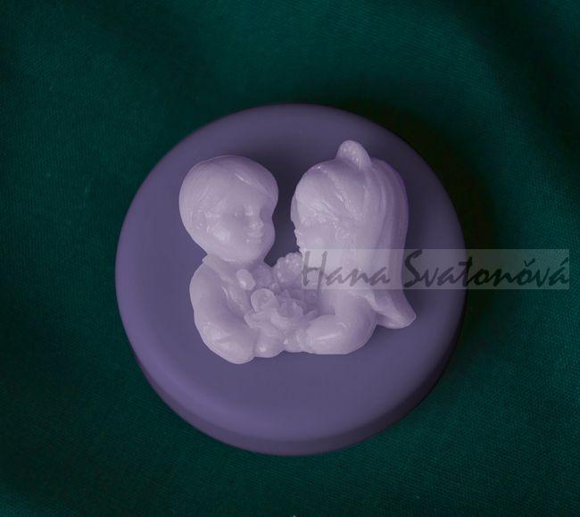Svatba - kruh průměr 5cm