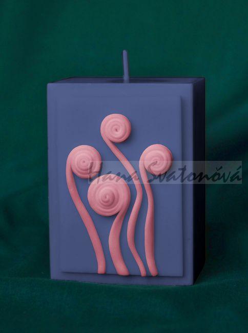 Spirálky 03 hranol - výška 8,5cm