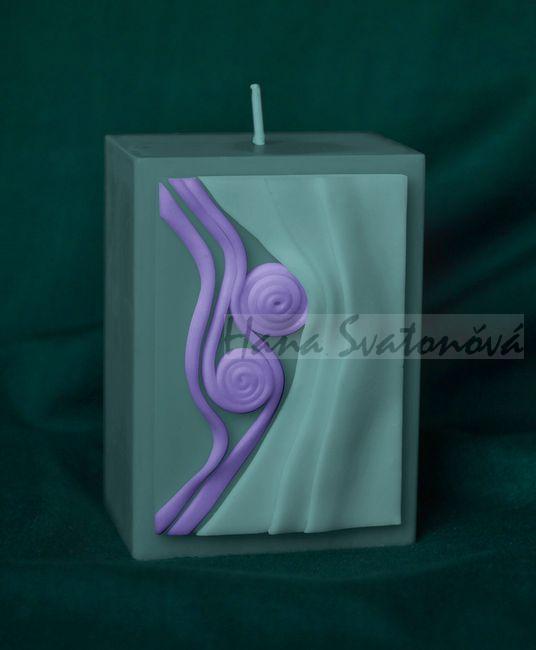 Spirálky 04 hranol - výška 8,5cm