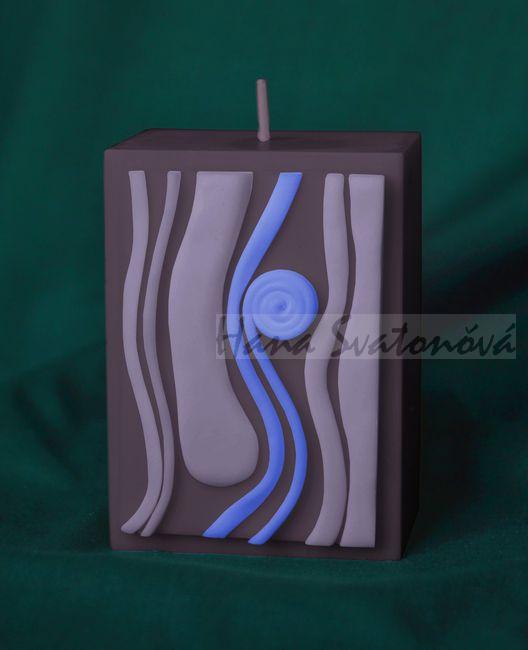 Spirálky 06 hranol - výška 8,5cm