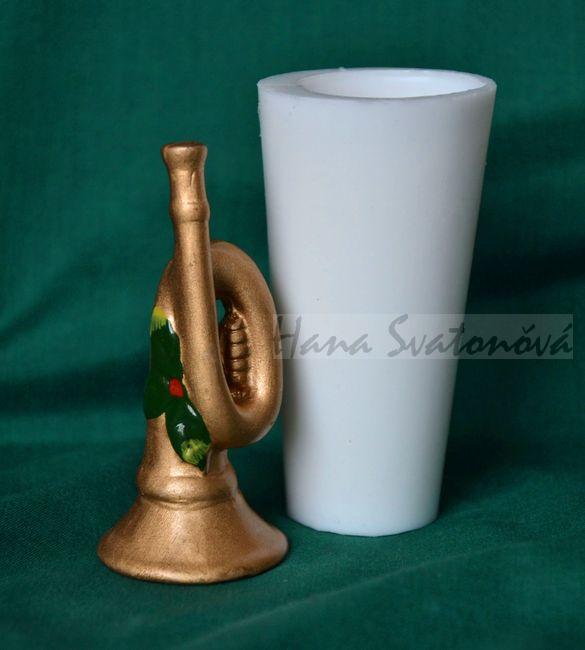 Trumpeta výška 8cm