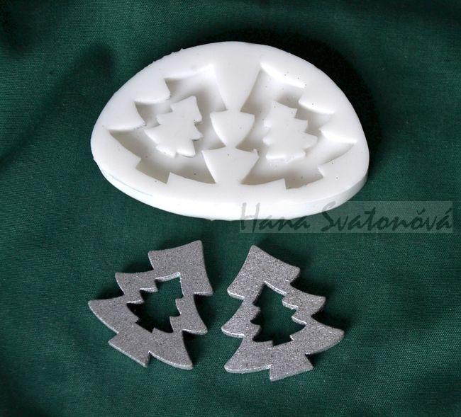 Relief 2 stromečky - vel. 3,7cm