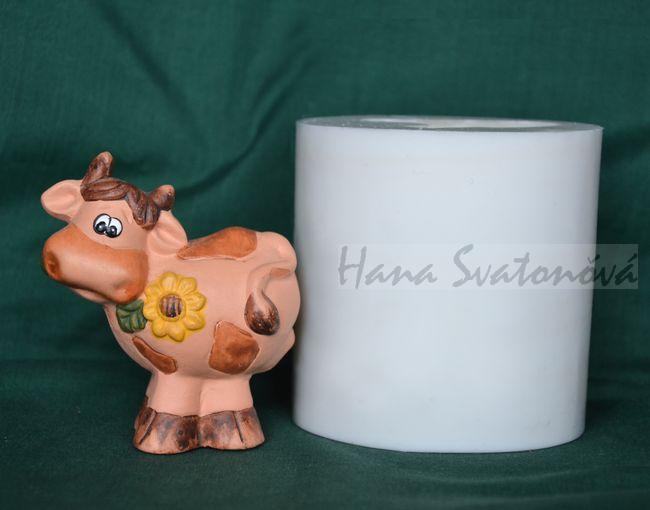 Kravička hnědá - výška 7,5cm