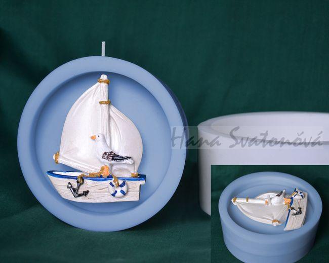 Plachetnice 2, Disk s otvorem - průměr 10cm