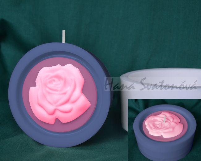 Růže, Disk s otvorem - průměr 10cm