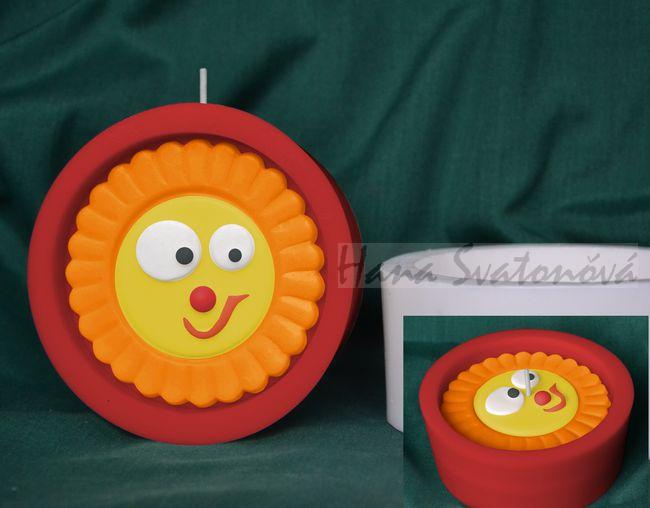 Sluníčko velké, Disk s otvorem - průměr 10cm