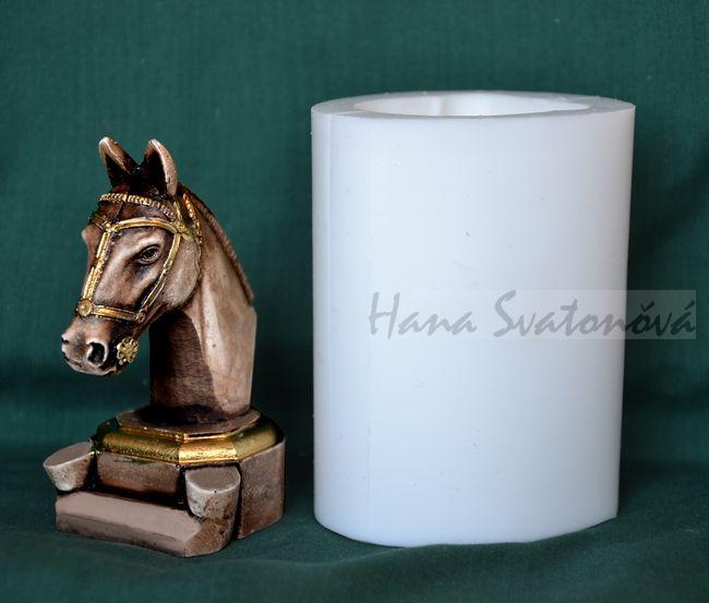 Hlava koně - výška 9cm