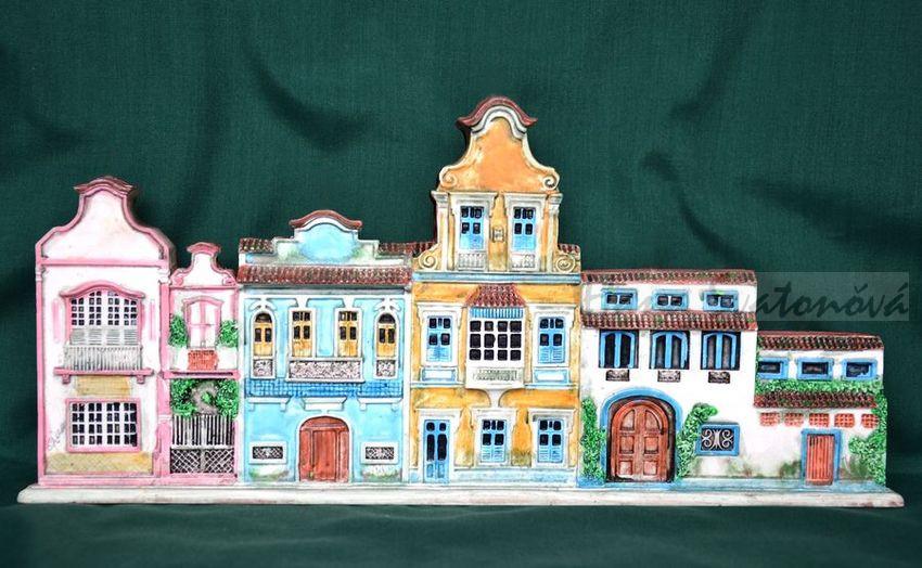 Domečky velké komplet - šířka 32,5cm