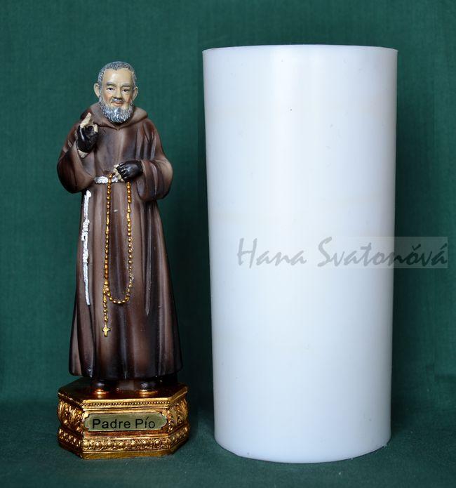 Sv. Padre Pio - výška 14,5cm