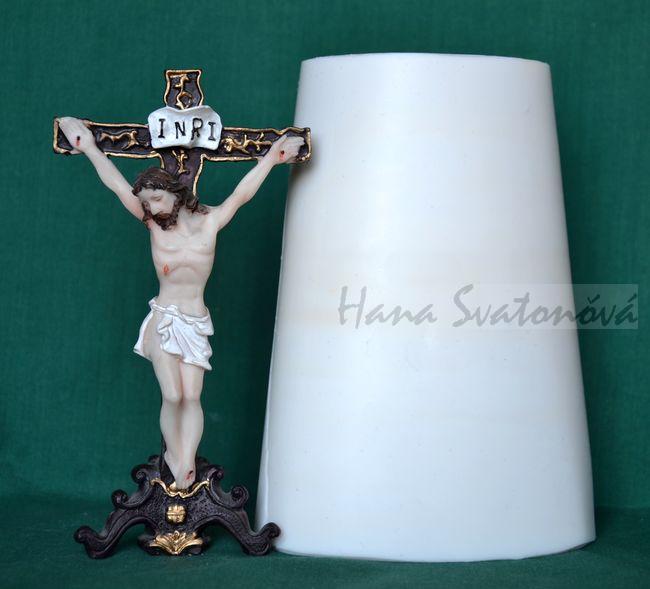 Kristus na kříži - výška 15cm