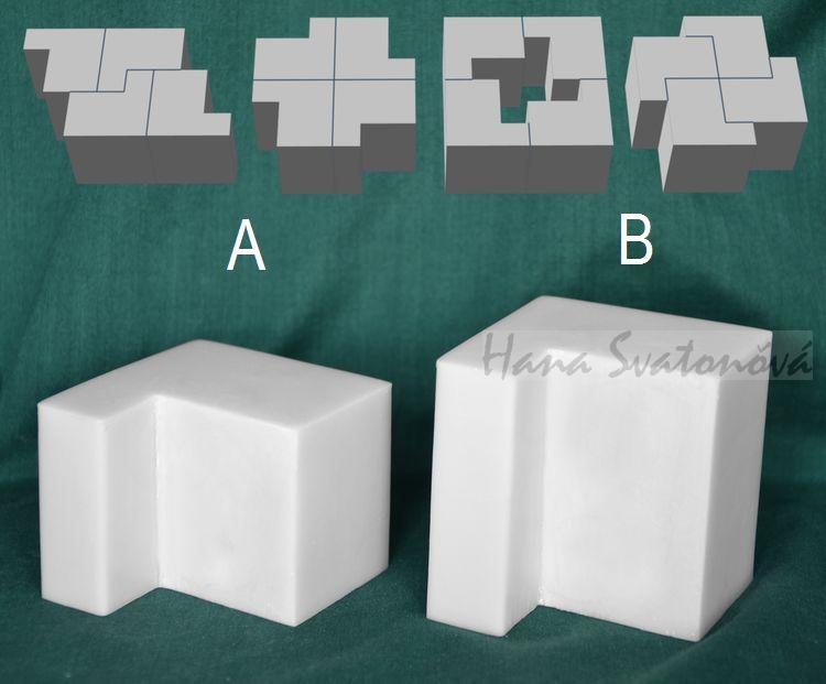 TETRIS 2, výška 5 a 6cm