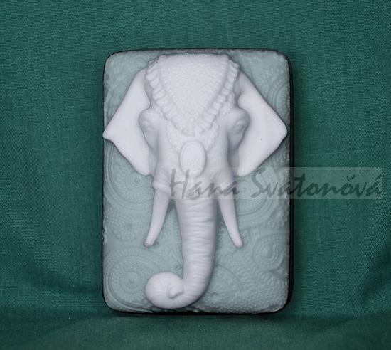 Slon indický 6x8,5cm