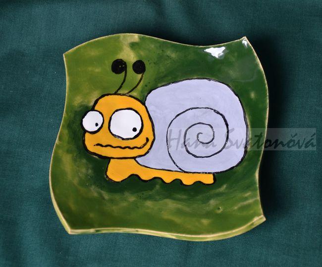 Keramická miska ŠNEK