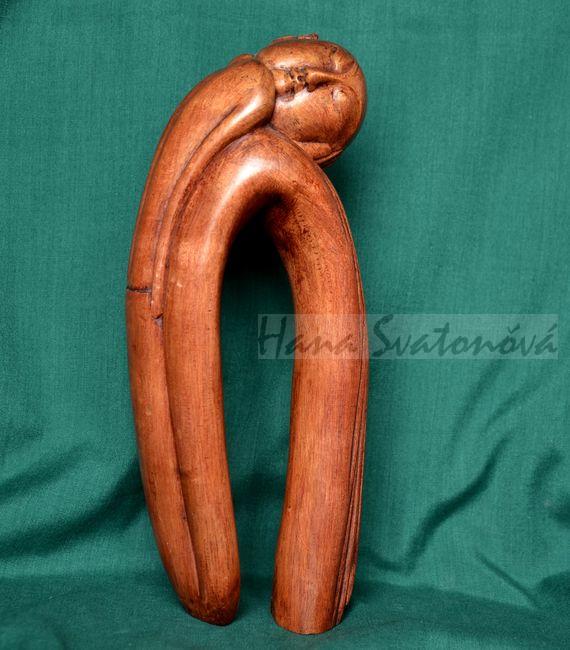 Abstrakce postava 1 - výška 21cm