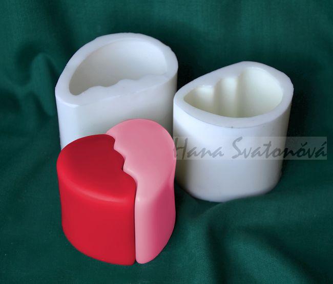 Srdce zlomené 6cm