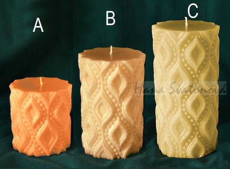 Válec dekor 1 - výška 7,5-14,5cm