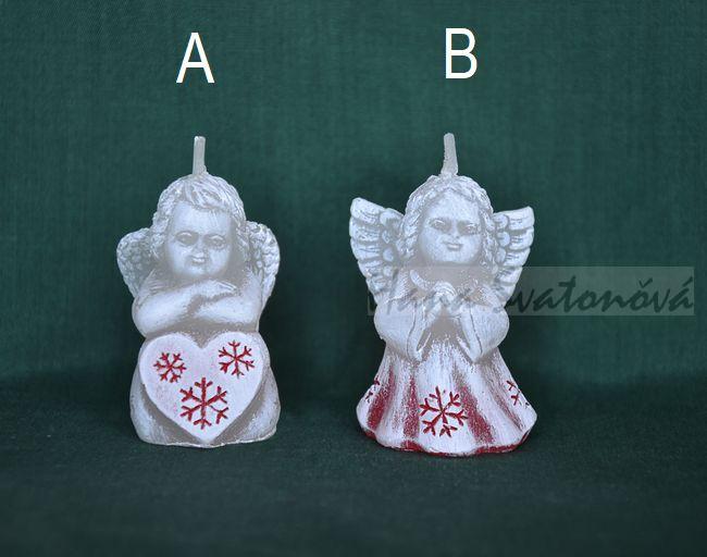 Vánoční andílek výška 5,5cm