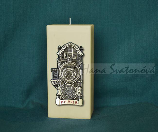 Praha Orloj, hranol - výška 11cm