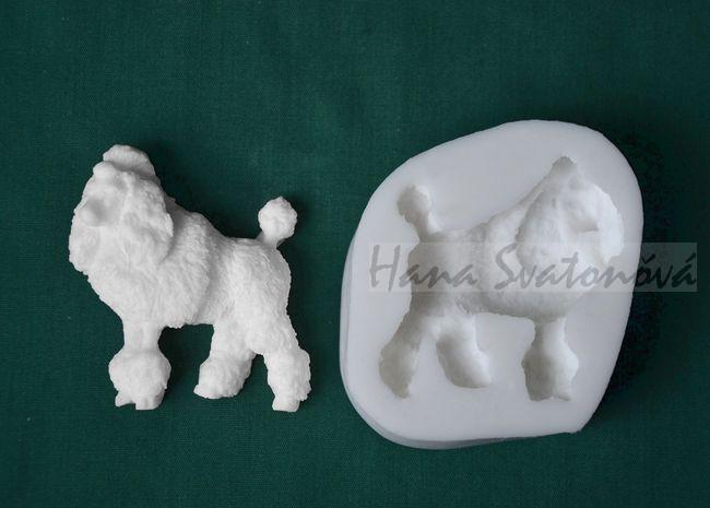 Relief Pes Pudl, vel 5,5x6cm