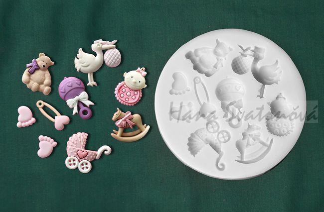 Baby miniset, vel cca 1,5 - 2,5cm