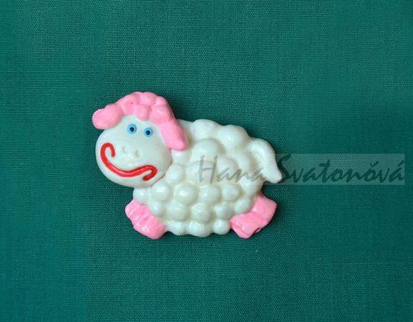 Relief Ovečka, vel 5x4cm
