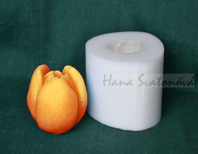 Tulipán zavřený - výška - 4,5cm