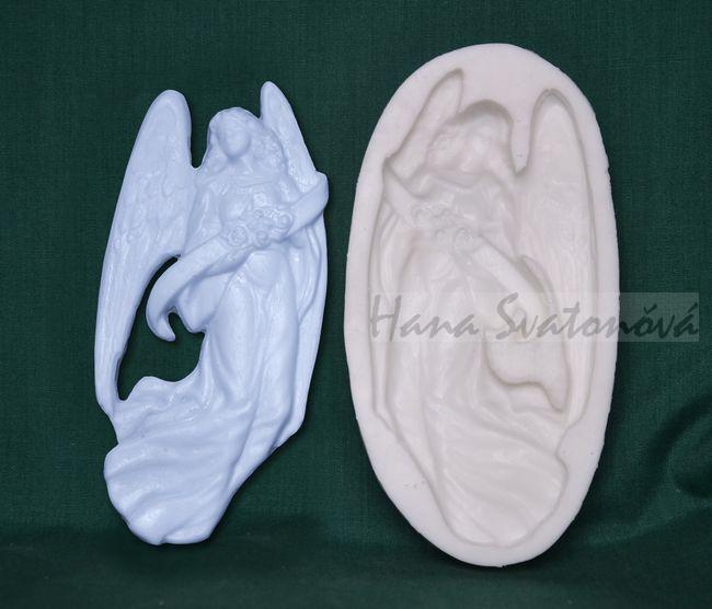 Relief Anděl vel.6,5x14cm