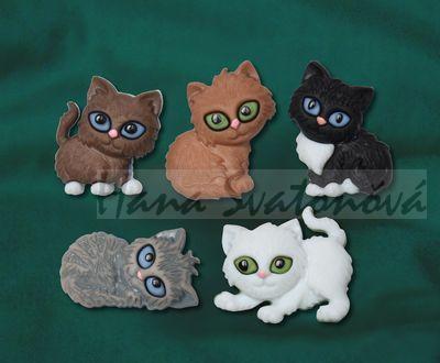 Relief Kočičky mini, vel. 2,5cm