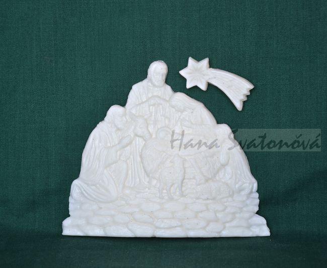 Relief Betlém 2 - vel. 11x9,5x1,3cm