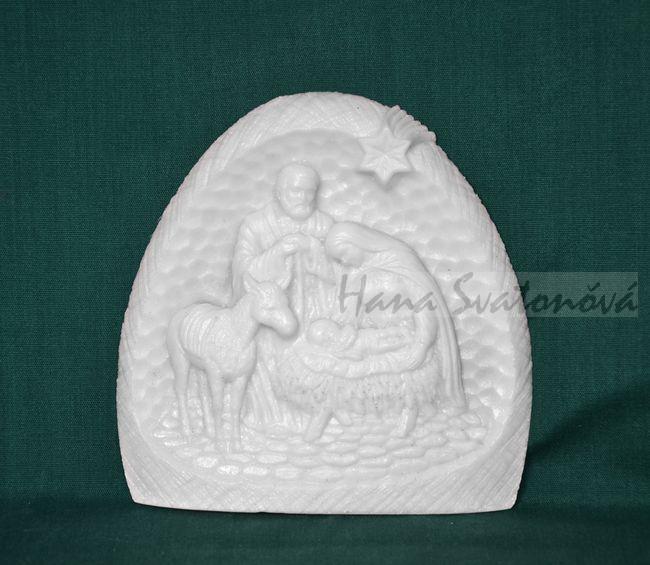 Relief Betlém homole - vel.11x11x1,3cm