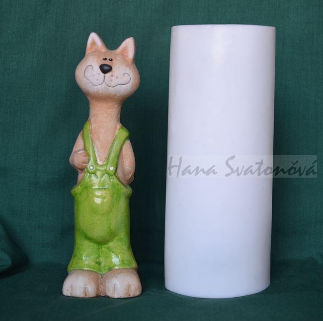 Kocour v kalhotách - výška 17,5cm