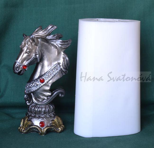 Hlava koně - výška 15cm