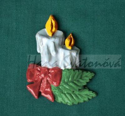 Relief Svíčky - vel. 5,5x7cm